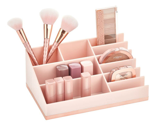 Mdesign Paleta Organizadora De Cosméticos De Plástico Con.