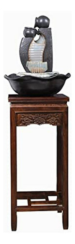 Fuente De Mesa Decorativa Feng Shui Con Florero