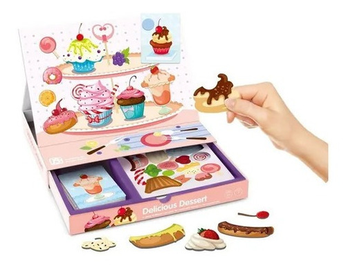 Dulces Y Postres Magnético Juego Didáctico Magnet Collage