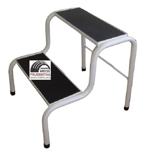 Imagem 1 de 2 de Escada Escadinha 2 Degraus Obeso Maca E Depilação 180kg