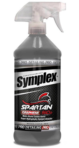 Symplex Spartan Graphene Detailer Sellador Grafeno 947 Ml