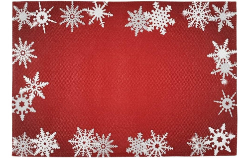 Bolaz Manteles Individuales Abstractos De Copo De Nieve De N