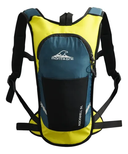 MOCHILA RUNNING 5L MIXTA NEGRO - VENDIDA CON BOLSA DE AGUA 1L