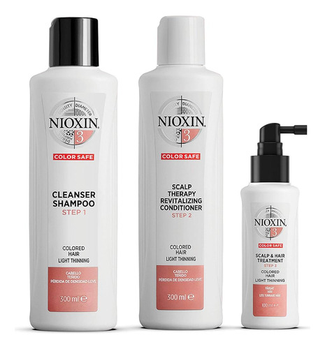 Kit De Tratamiento Capilar Nioxin System 3