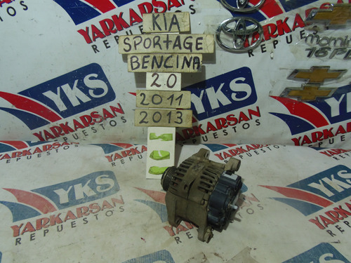 Alternador Kia Sportage 2011-2013. 2.0 Bencina G4kd