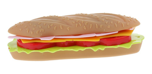 Imagen 1 de 5 de Juguete De Comidas Rápidas De Simulación Hamburguera