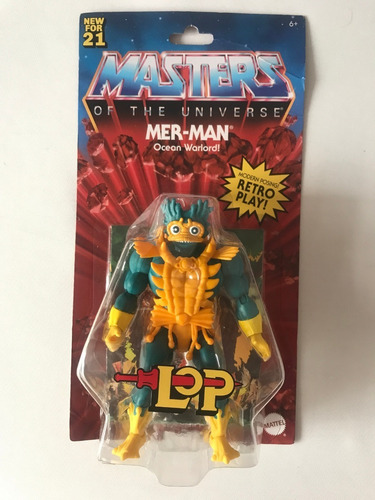4 Villanos Motu Origins Trapjaw Scareglow Merman Carton Malt (Usado)