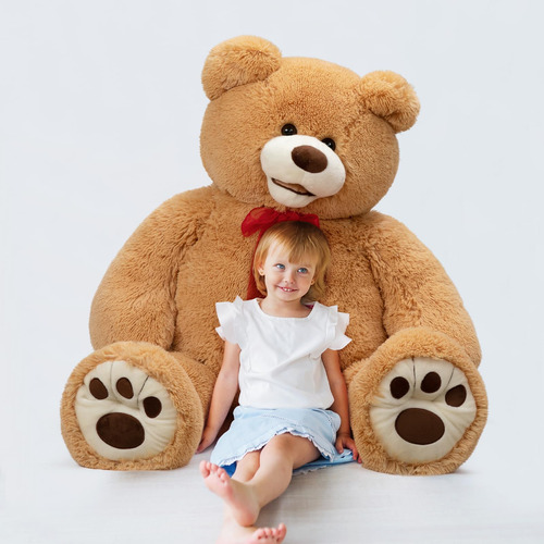 Hollyhome Oso De Peluche Gigante De 4 Pies, Enorme Oso De Pe