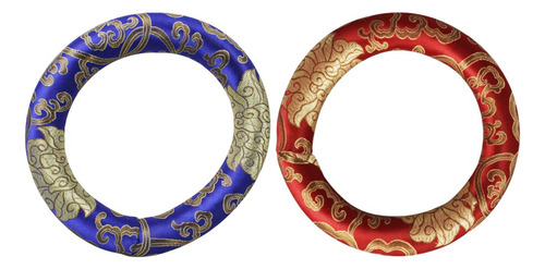 Budismo Tibetano Mão Martelado De Canto Tigela Almofada Ane