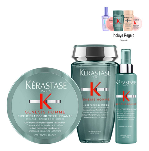 Kit Tratamiento Para Cabello Anticaída Kerastase Genesis