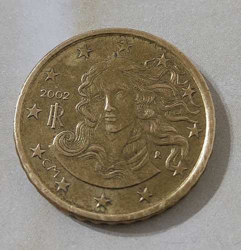 Moneda De 10 Euro Cent 2002 (italia)