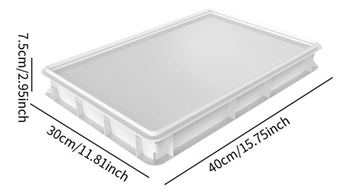 Para Caja Para Leudar Con Tapa Organizador 30 Cm X 40 Cm X