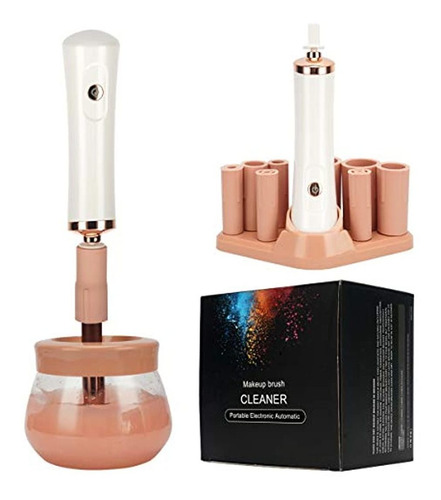Limpiador Eléctrico Y Secador De Brochas De Maquillaje El