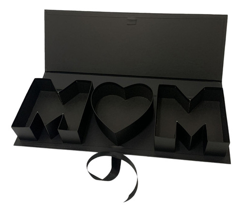 Caja De Regalo Rellenable Con Forma De Letra De Mamá, Caja