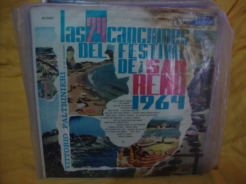 Vinilo Las 24 Canciones Del Festival De San Remo 1964 Cp1