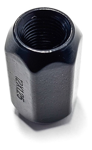 Imagen 2 de 3 de Tuerca Acero Negro Doble Cono 12x1.25 Fiat Subaru Nissan