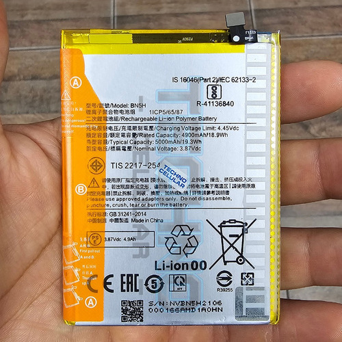 Bata Para Xiaomi Redmi Note 11e Bn5h 5000mah