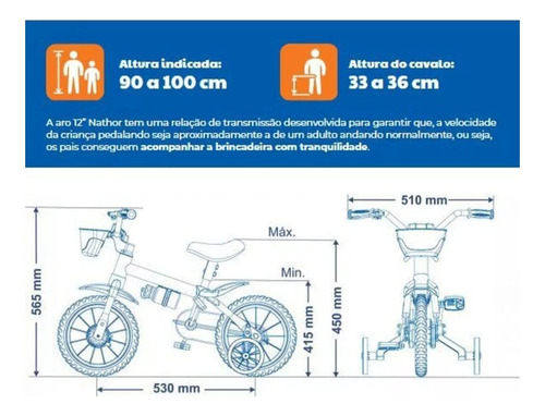 Bicicleta Infantil Menino 2 Anos 3 4 5 Anos Aro 12 Bombeiro
