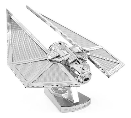 Rompecabezas Puzzle De Metal 3d Nave Tie Striker Star Wars