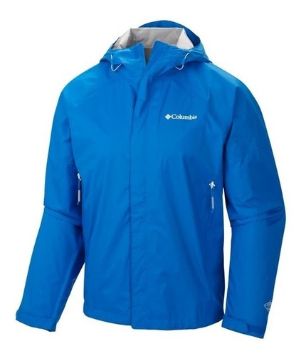 Campera Impermeable Columbia El Cruce Hombre Running