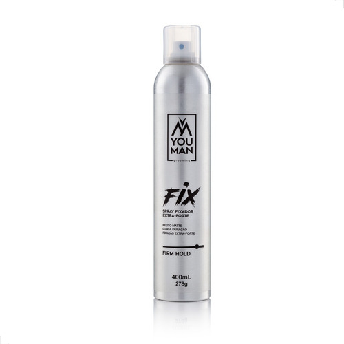 Laque Fixador Profissional Forte You Man 400ml Efeito Seco
