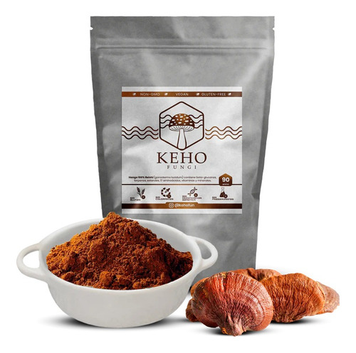 Keho Fungi - Reishi Concentrado (ganoderma Lucidum) 90gr