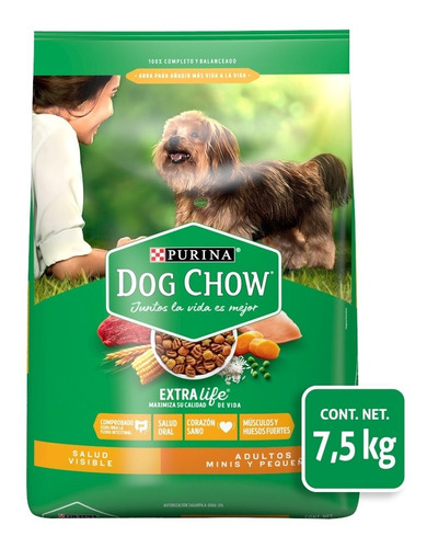 Alimento Para Perro Dog Chow Adulto Razas Pequeñas 7.5 Kg