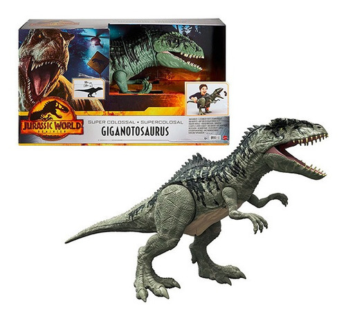 Dinosaurio Giganotosaurus Colosal - Jurassic World Dominion