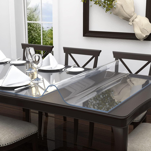 W 1 Protector De Mesa Etechmart, Impermeable, Transparente