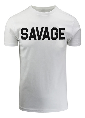 Shirtbanc Camiseta Savage Para Hombre Hip Hop Culture Urban 