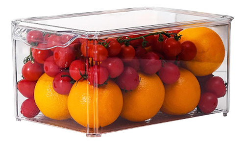 Caja De Almacenamiento Transparente Para Refrigerador De Coc