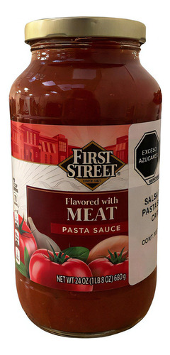 Salsa First Street Pasta Carne 680g