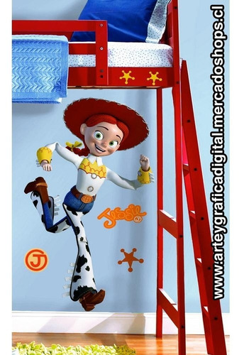 Jessie Toy Story 3 - Sticker Adhesivo Gigante