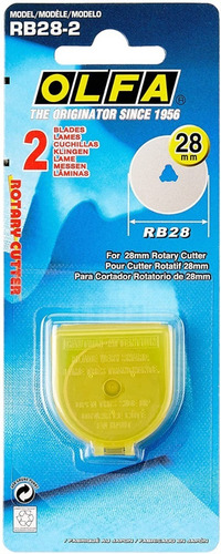 Repuesto Olfa Cuchillo Circular Para Tela Rb28-2