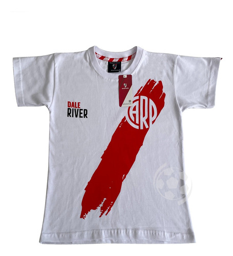 Remera De Niño River Plate Oficial Modelo Dale River