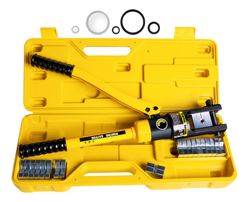 Alicate Hidraulico Crimpar Prensar Terminal 10mm A 300mm