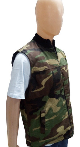 Imagen 6 de 10 de Chaleco Ristop Hombre Camuflado Pampero (413101002)