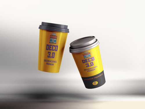 5 Mockup Vaso Termico Cafe Bebidas Calientes Photoshop Pack1