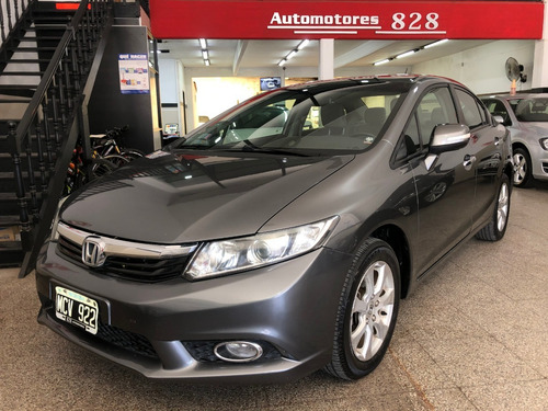 Honda Civic 1.8 Exs Full Full Cuero Techo 2013 Financiamos