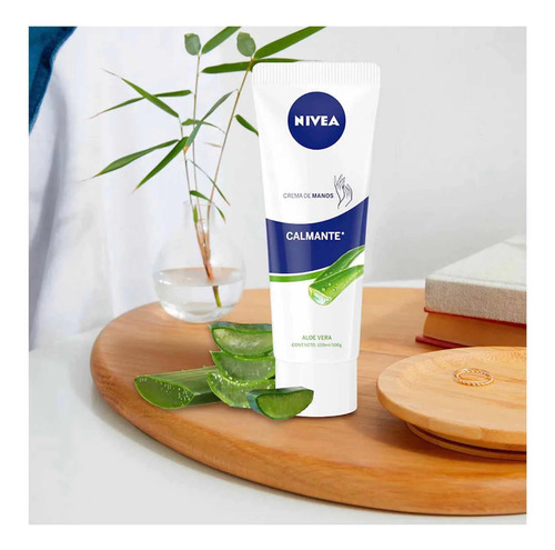 Crema Para Manos Nivea Aloe Vera Con Efecto Calmante 100ml