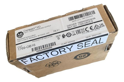 Allen-bradley 1769-ob16 Compactlogix Módulo De Salida