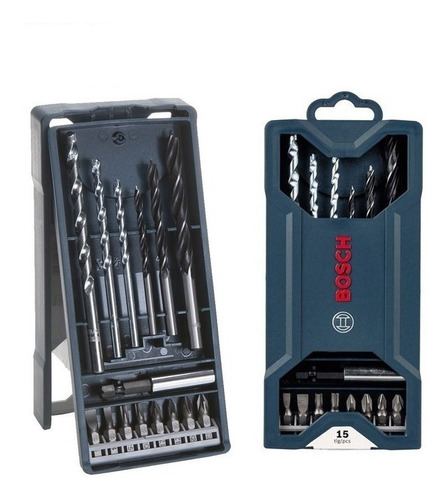 Set Mechas Widia Pared Madera Puntas Torx Ph Planas Pz Bosch