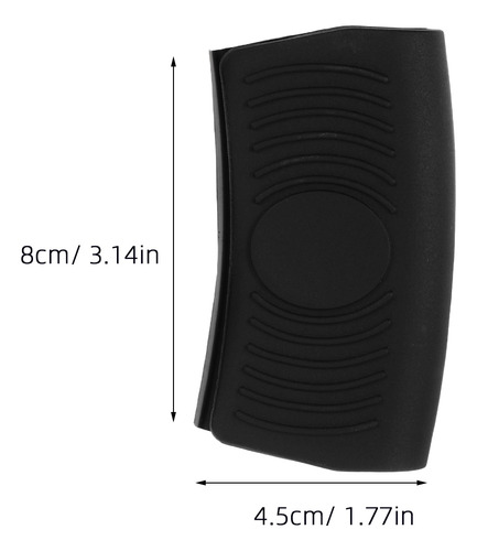 2 Pares De Fundas Para Mangos De Ollas: Silicona Resistente