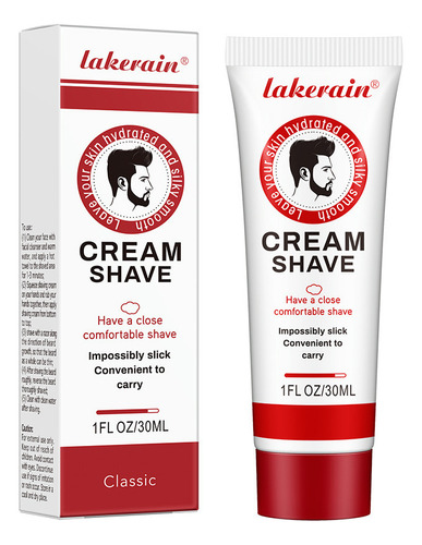 Crema De Afeitar Hidratante Y Suavizante Para Barba Espuma D