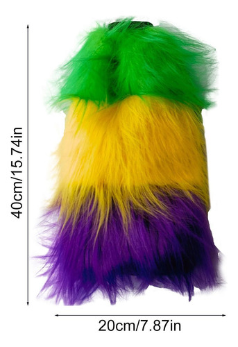 Calentadores De Piernas Peludos 1 Par De Fundas Para Calenta