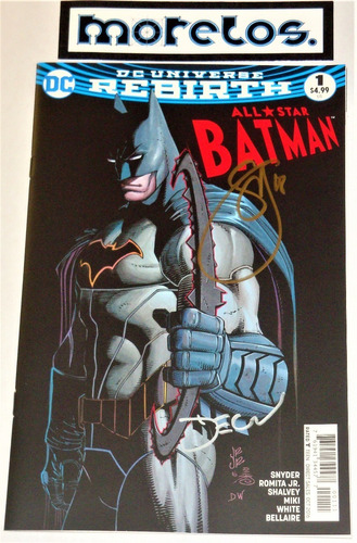 All Star Batman #1- Firmada Por Scott Snyder -con C. O. A