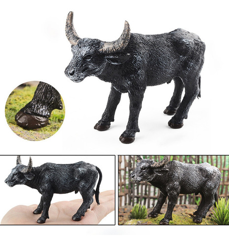 Figura De Juguete De Búfalos De Asia Jungle Animals, Realist