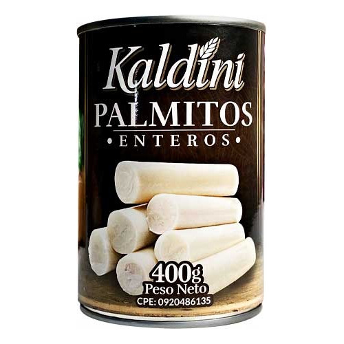 Caja 24 Latas Palmitos Enteros Kaldini 400gr 0473 Ml.