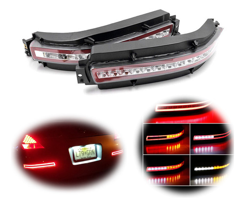 Luz Trasera Led De Giro Inverso De 2 Piezas Para Nissan 350z