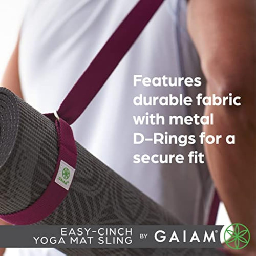 Funda Para Esterilla De Yoga Gaiam, Fácil De Ajustar, Durade